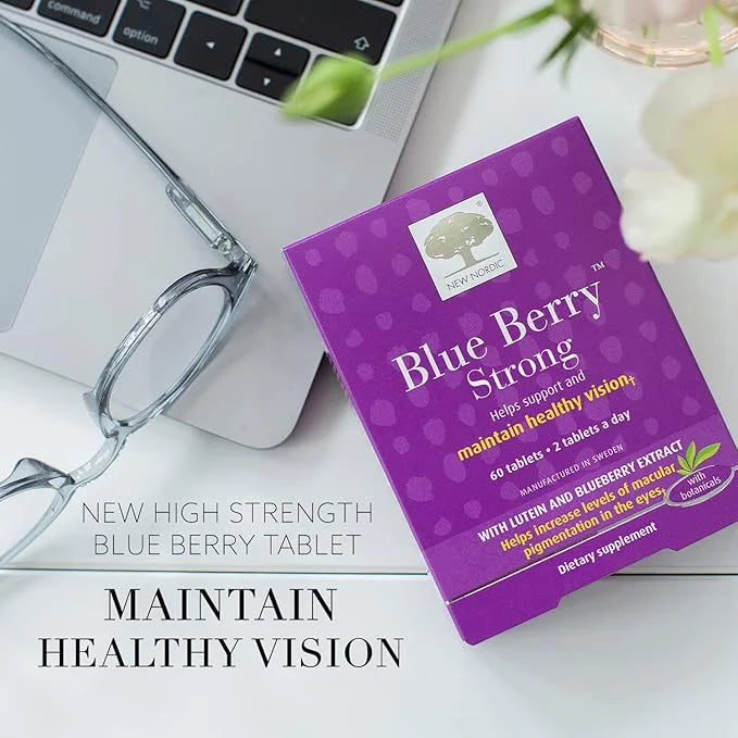 NEW NORDIC Blue Berry Eye Vitamin 60 Tablets 1)