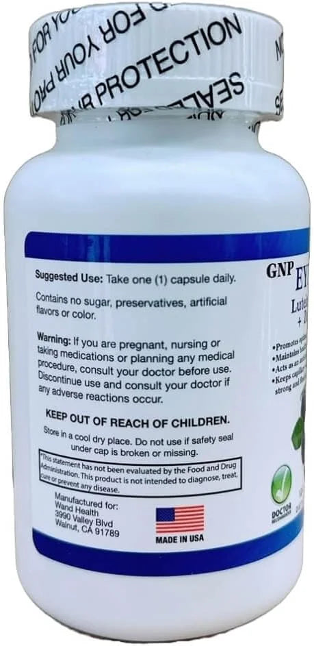 Eye Pro-Lutein, Billberry & Zeaxanthin (120