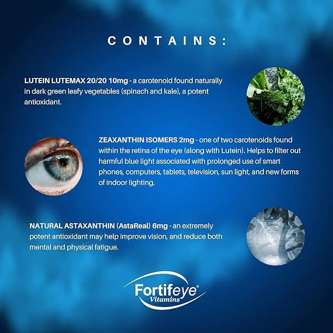 Fortifeye Focus Eye Care Supplement 30 Softgel