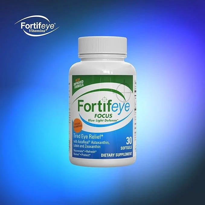 Fortifeye Focus Eye Care Supplement 30 Softgel