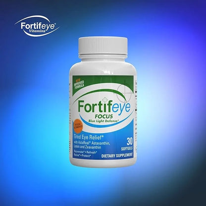 Fortifeye Focus Eye Care Supplement 30 Softgel