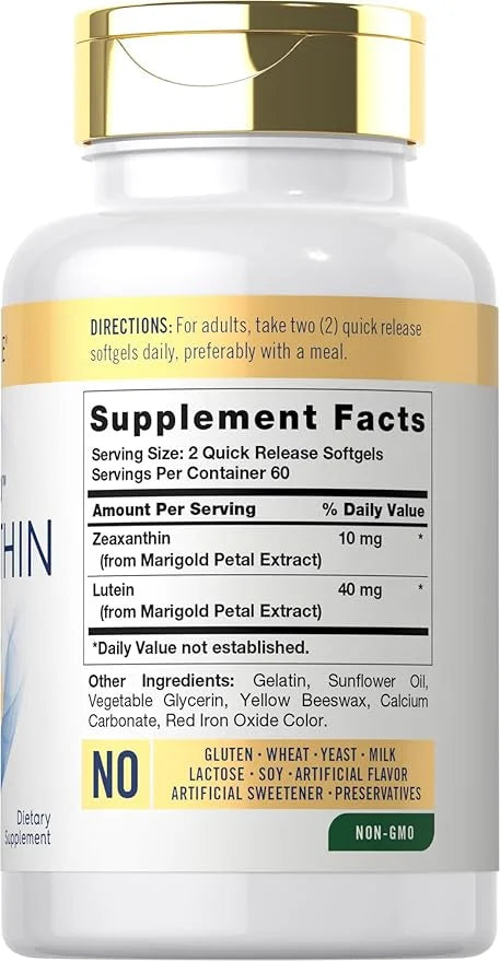 Carlyle Zeaxanthin 10mg 120 Softgels