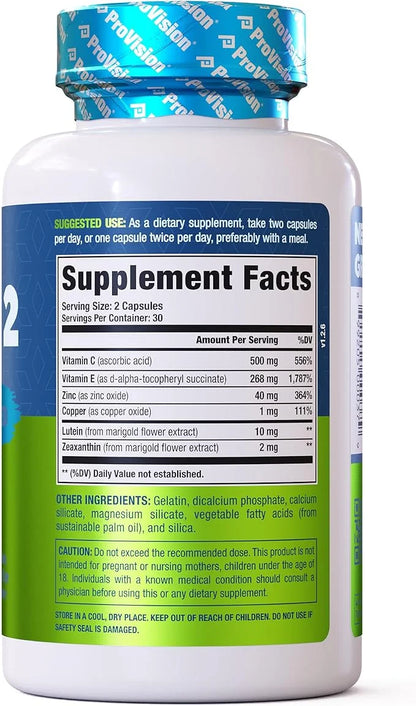Provision AREDS 2 Eye Vitamins 60 Eye