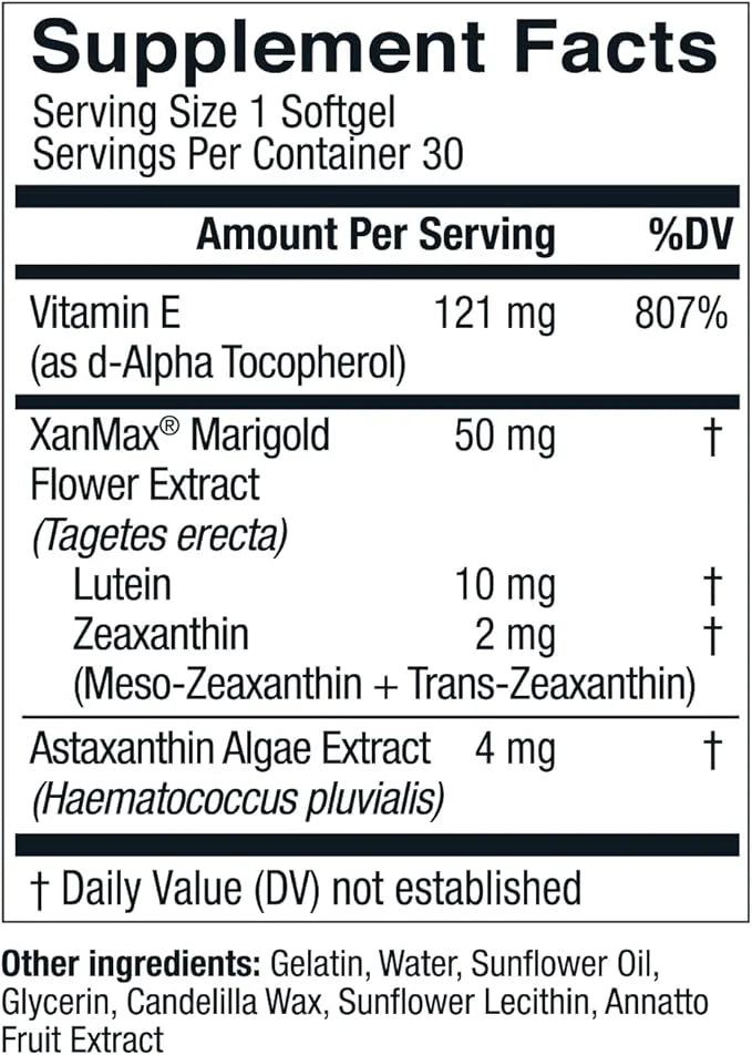 Live Conscious Eye Vitamins Select AREDS 2 Ingredients (2 Pack)