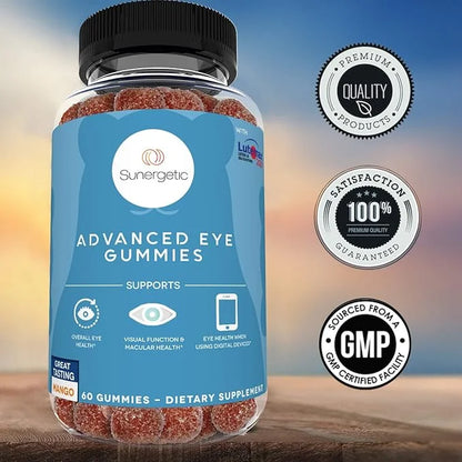 Premium Eye Support Gummies–Lutein Gummies 2020-60 Eye