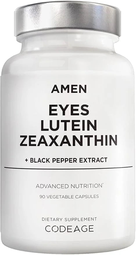 Amen Eyes Lutein Zeaxanthin Supplement 3-Month Supply 90 Capsules