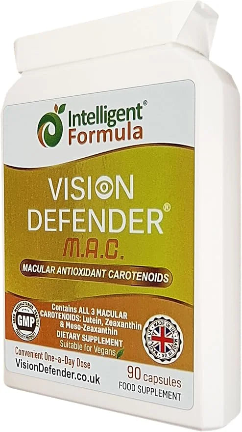Vision Defender Lutein, Zeaxanthin & Meso-Zeaxanthin (90 capsules/One-A-Day)