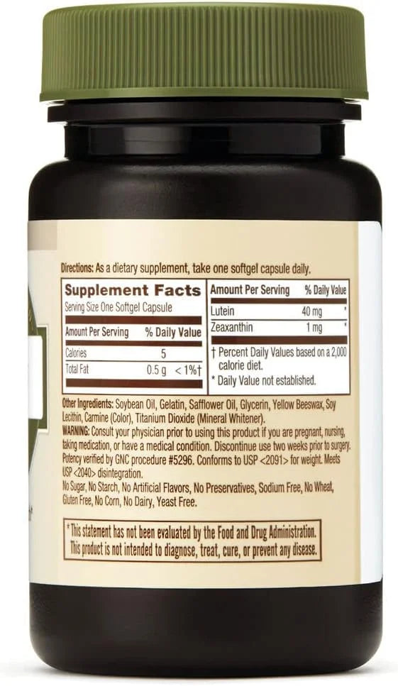 GNC Natural Brand Lutein