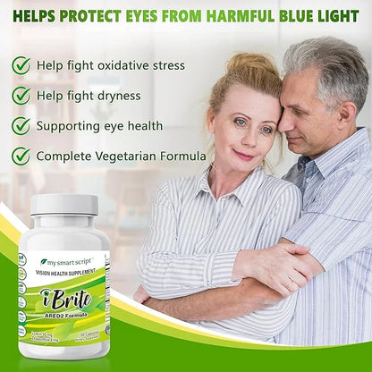 Eye Supplement - Vitamins with Lutein, ARED2 Diet 60 Easy