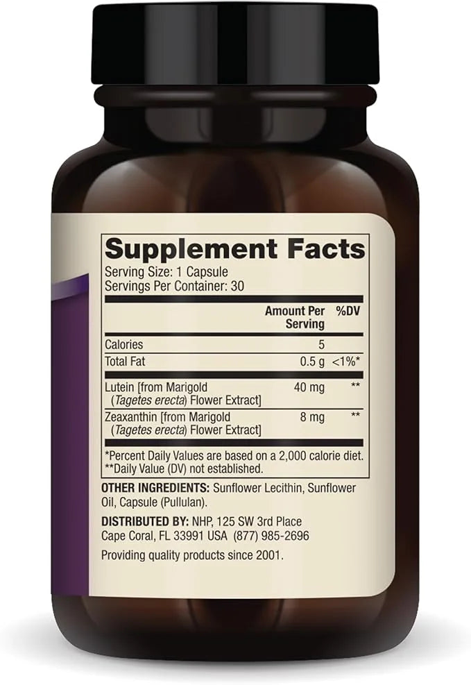 Dr. Mercola Lutein with Zeaxanthin, 30 (30 Capsules), 40 mg