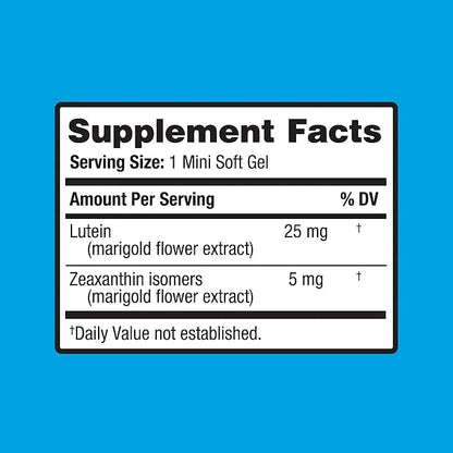 Ocuvite Blue Light Lutein 25mg Lutein 30 Softgels