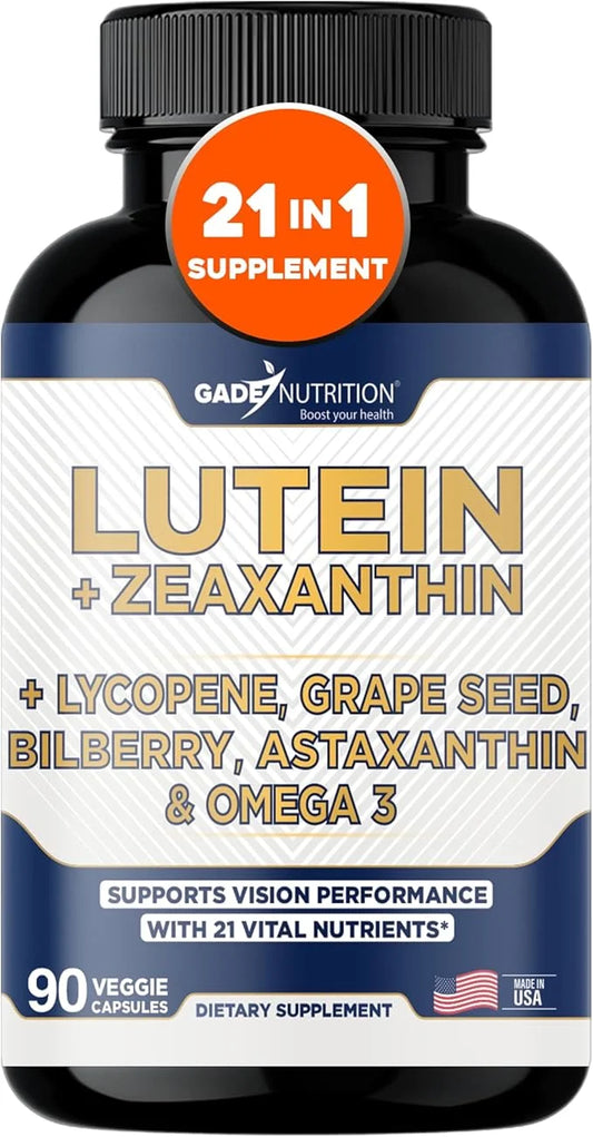 Lutein and Zeaxanthin Supplements 3, Resveratrol,