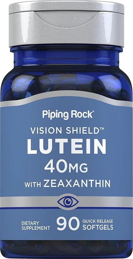 Piping Rock Lutein 40mg with Zeaxanthin 90 Softgels
