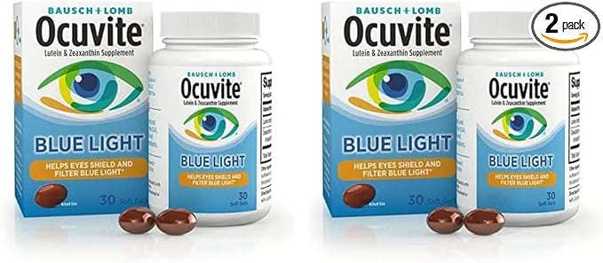 Ocuvite Bausch + Lomb Lutein 25mg 30 Softgels 2)