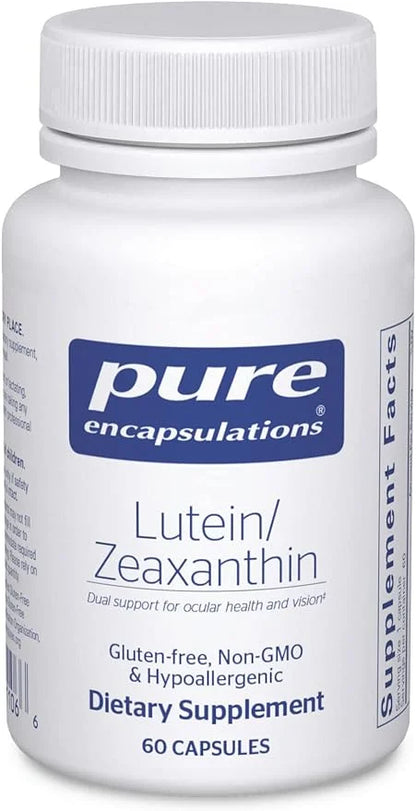 Pure Encapsulations Lutein & Zeaxanthin 60 Capsules
