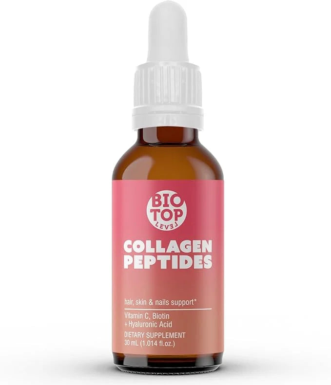 Liquid Collagen, Biotin, Vitamin C all