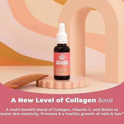 Liquid Collagen, Biotin, Vitamin C all