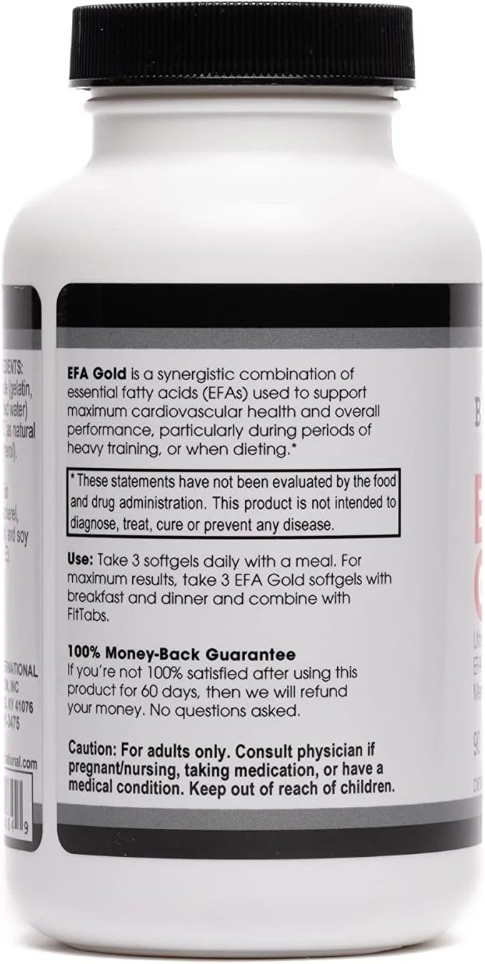 Beverly International EFA Gold, 90 Softgel Omega-3s EPA 6&9 Fatty