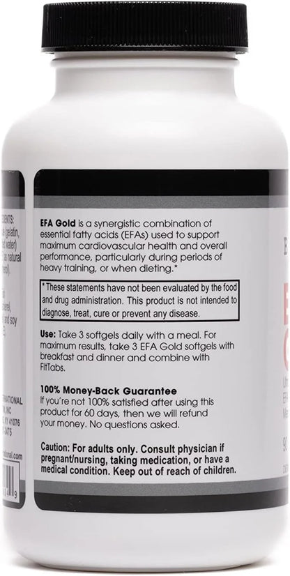 Beverly International EFA Gold, 90 Softgel Omega-3s EPA 6&9 Fatty