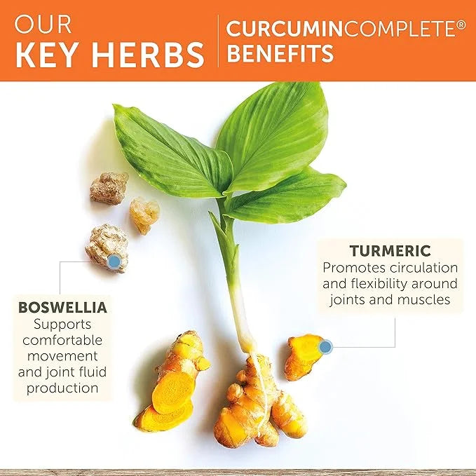 Himalaya Curcumin Complete for Joint Support 372 mg, 60 Capsules, 1 Month