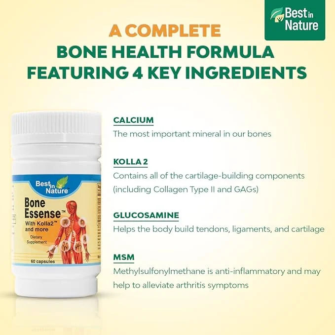 Bone Essense with Kolla2- Bone and (60 Count)