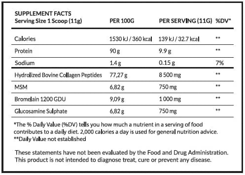 Flexible Collagen Peptides Powder 30 Daily