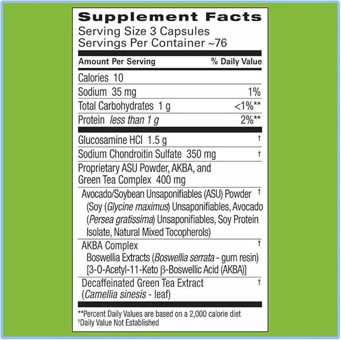Birsppy Cosamin ASU Joint Health Active 230 Capsules (2... by