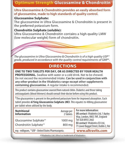 Glucosamine and Chondroitin