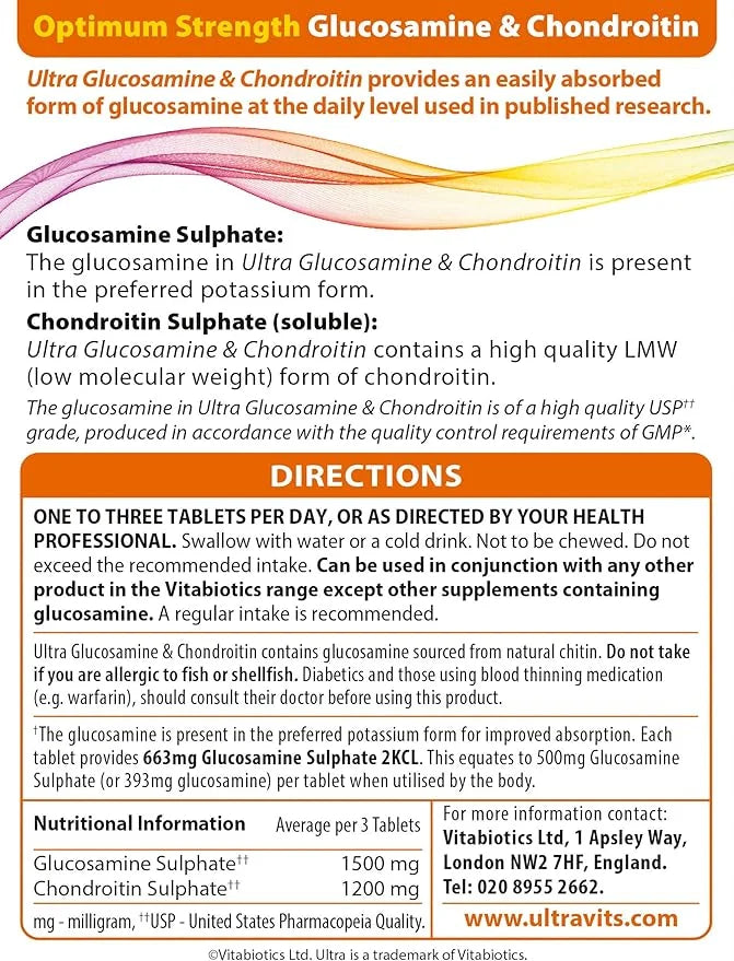 Glucosamine and Chondroitin