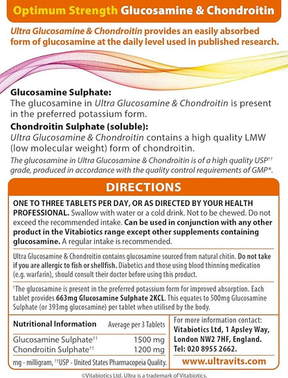 Glucosamine and Chondroitin