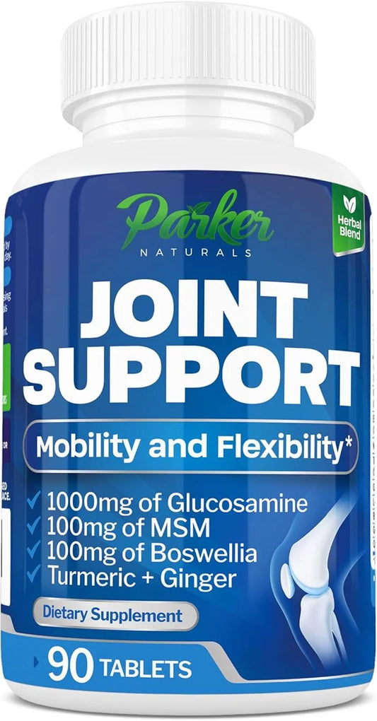 Joint Support Supplement with Glucosamine, Chondroitin, 90 Capsules