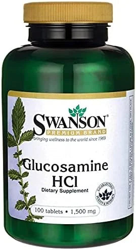 Swanson Glucosamine Hcl 1500 Milligrams 100