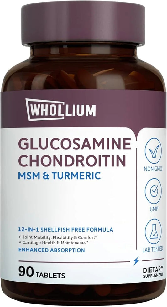 Glucosamine Chondroitin, 1500 mg Glucosamine HCl, 90 Tabs