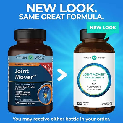 Vitamin World Double Strength Joint Mover, 120 Caplets