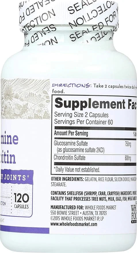 365 Everyday Value, Glucosamine Chondroitin, 120