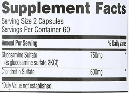 365 Everyday Value, Glucosamine Chondroitin, 120