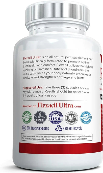 (3 Bottles) Maximum Strength Joint Health 60ct Each