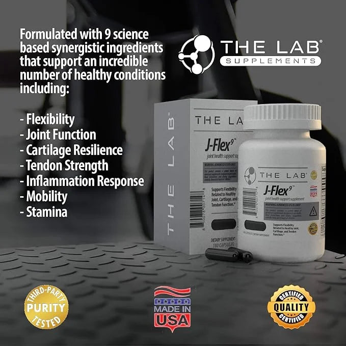 J-FLEX9 Advanced Joint Health Supplement + 9 Ingredients