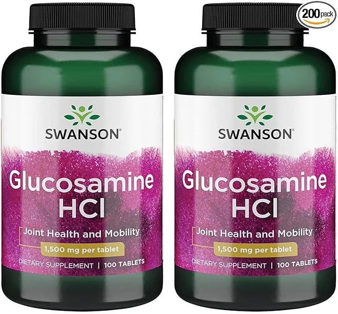 Swanson Glucosamine Hcl 1500 Milligrams 100 (2 Pack)