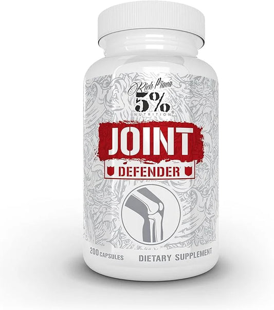 5% Nutrition Rich Piana Joint Defender 200 Capsules, 25 Servings