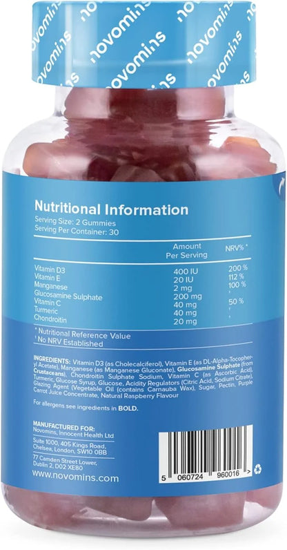 Novomins Joint Gummies – Glucosamine Chondroitin