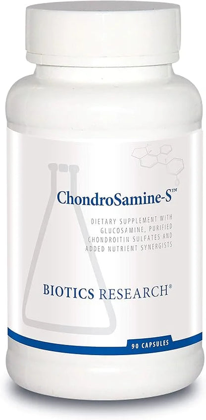 Biotics Research ChondroSamine S Comprehensive Joint 600 Elemental B12, SOD, 90 Caps