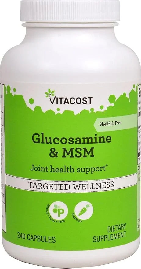 Vitacost Glucosamine & MSM - 240