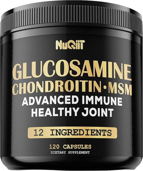 Glucosamine Chondroitin MSM with Immune & 2000mg - 120 Capsules
