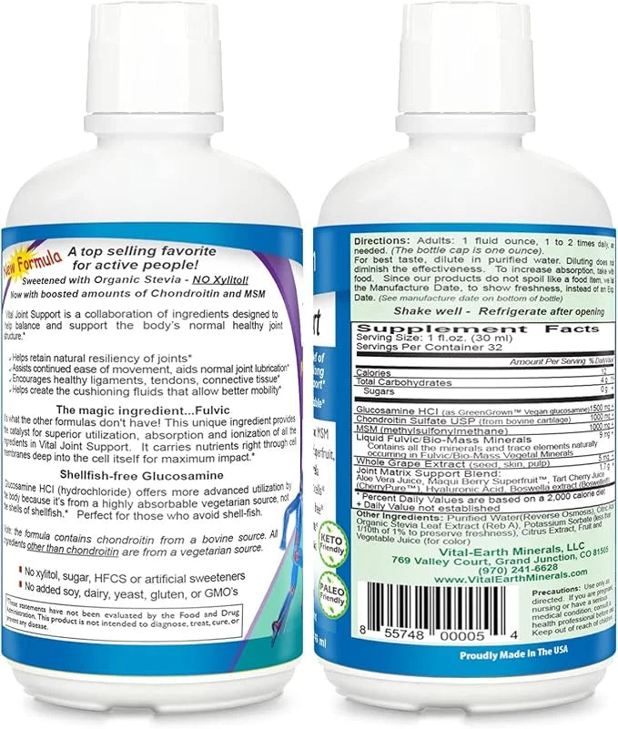 Vital Earth Joint Support Supplement 32 Fl 2)