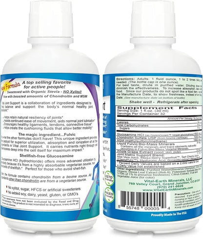 Vital Earth Joint Support Supplement 32 Fl 2)