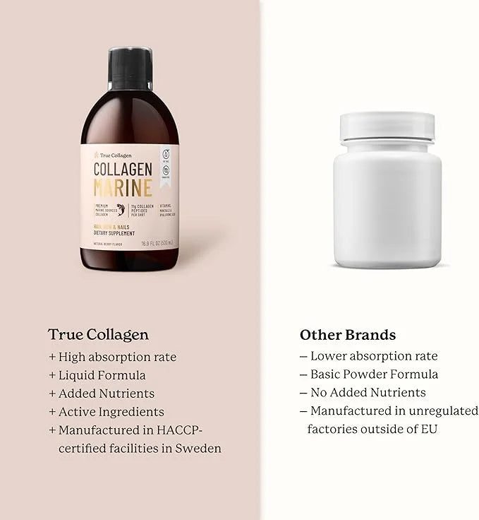 Liquid Marine Collagen 500 ml x 2 I 11g Collagen 40-Day Supply