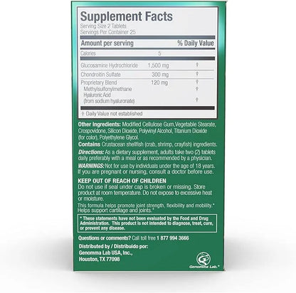 X Ray High Potency Joint Health 1500mg, Chondroitin 300mg, MSM 120 mg, 50 Count, 3