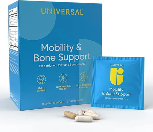 Mobility & Bone Support Daily Multivitamin K2, Collagen, (30 Pack)