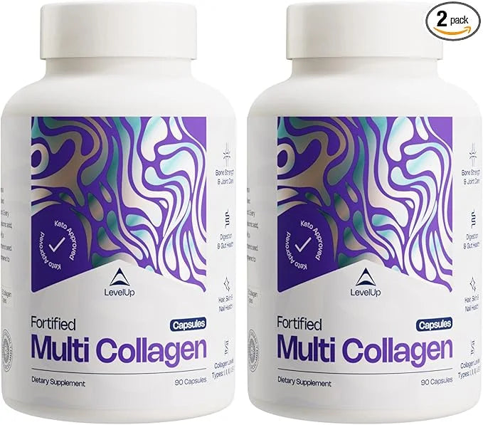 Multi Collagen Capsules: Fortified with TamaFlex®,